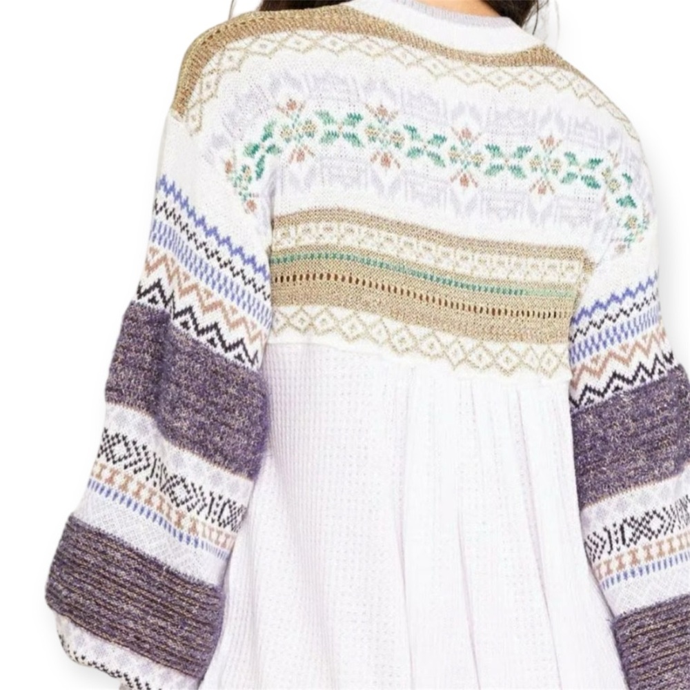 Cozy Cottage Sweater Free People - Picture 3 of 7